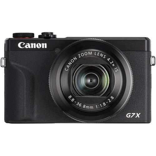 Canon PowerShot G7 X Mark III – Best 4K Vlogging Camera | 20.1MP, Wi-Fi, Bluetooth, Live Streaming – Black