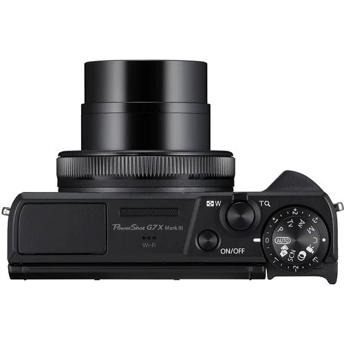 Canon PowerShot G7 X Mark III – Best 4K Vlogging Camera | 20.1MP, Wi-Fi, Bluetooth, Live Streaming – Black